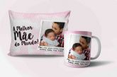 Kit caneca e almofada 40x30