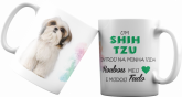 Caneca cão pet Shihtzu amor