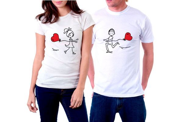 Camiseta Casal Personalizada